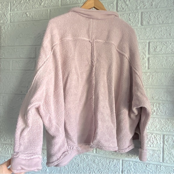 Free People Rowan Henley Sweatshirt Size S - Picture 8 of 10